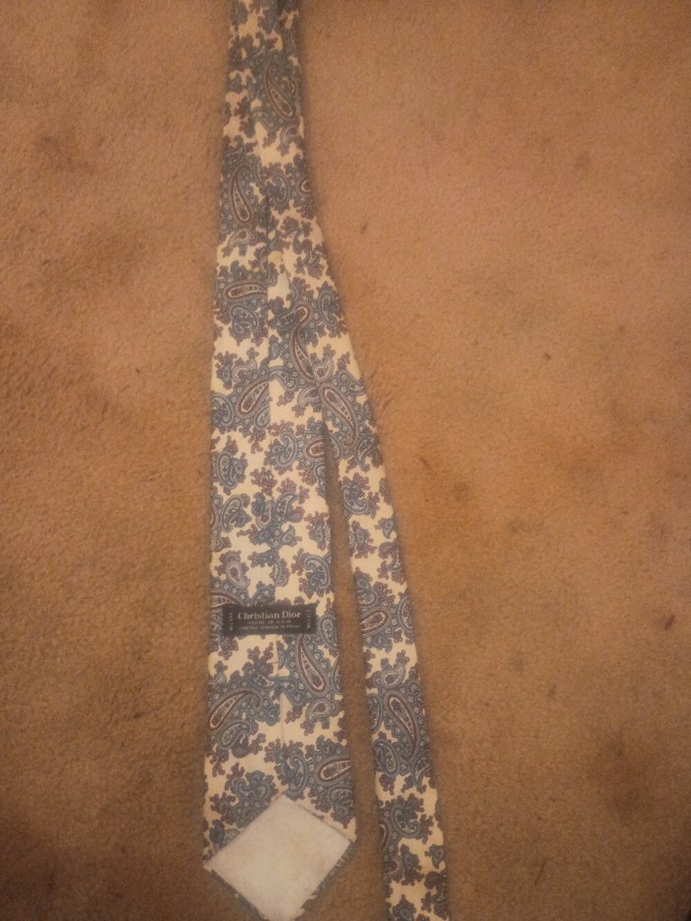 Vintage SILK Necktie Christian Dior
